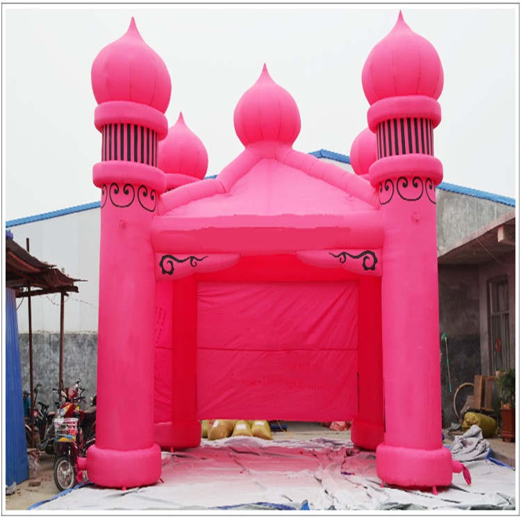 柯坪粉色帐篷